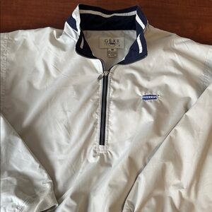 Windbreaker Dannon Employee Pullover Windbreaker Jacket 1/4 Zip